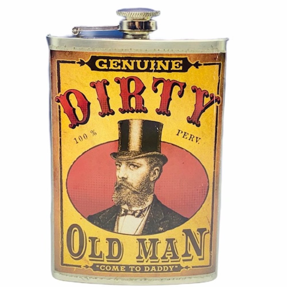 Dirty old man flask 100% perv Come to Daddy Trixie